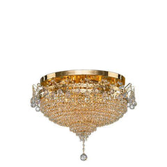 Empire - 12 Bulbs - Gold - Ball Clear