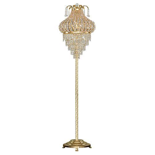 Empire - 4 Bulbs - Gold - Ball & Octagon Clear