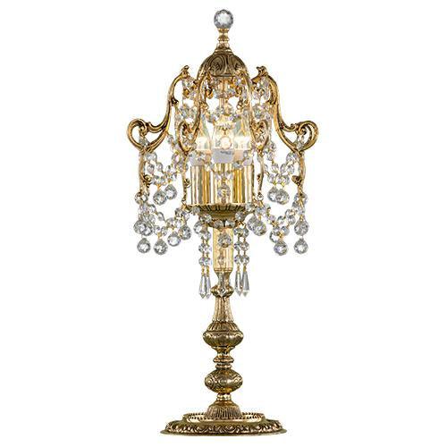 Royal - 3 Bulbs - Gold Oxide - Ball & Octagon Clear