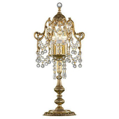Royal - 3 Bulbs - Gold Oxide - Ball & Octagon Clear