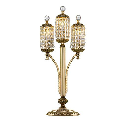 Royal - 3 Bulbs - Gold Oxide - Ball & Octagon Clear