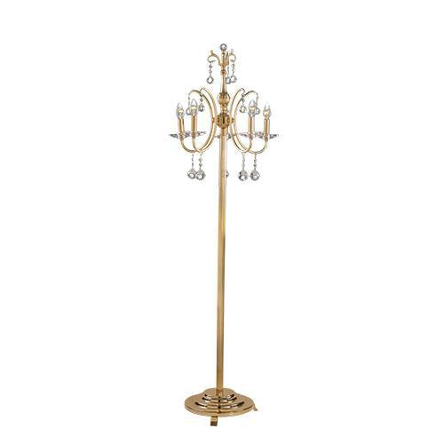 Majestic - 5 Bulbs - Gold - Ball & Octagon Clear