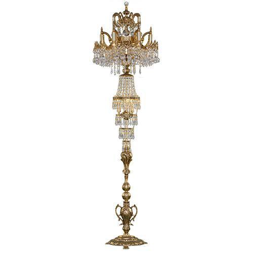 Royal - 9 Bulbs - Gold Oxide - Drop & Octagon Clear