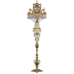 Royal - 9 Bulbs - Gold Oxide - Drop & Octagon Clear