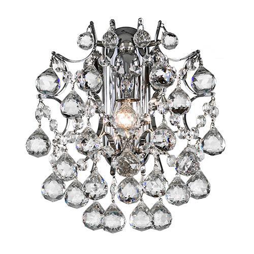 Empire - 1 Bulb - Chrome - Ball Clear