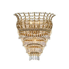Royal - 3 Bulbs - Gold Oxide - Ball & Octagon Clear