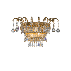 Asfour-Crystal-Lighting-Royal-Collection-Royal-Wall-lamp-2-Bulbs-Gold-Ox