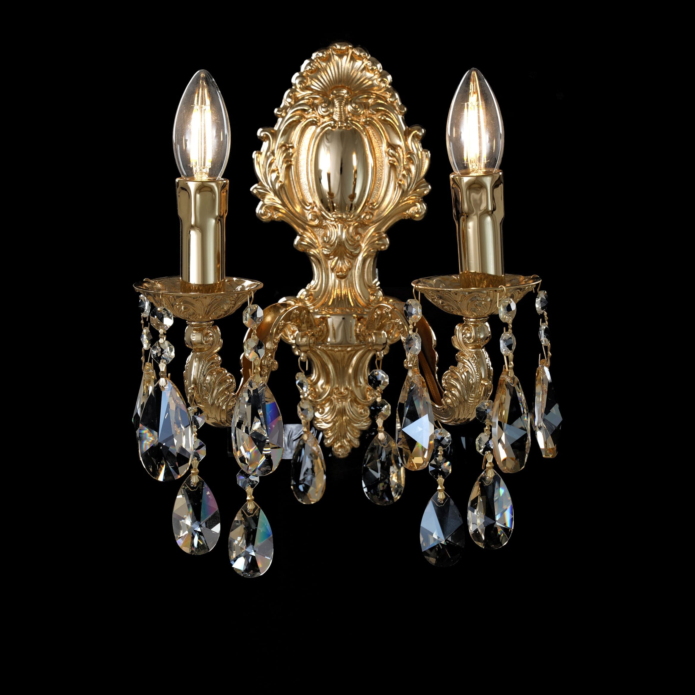 Asfour Wall Bracket 40/2/2 Gold Pear Golden Shadow