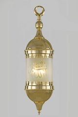 Pendant S.Zaib 25*105 Gold Without Crystal - 4 Bulb