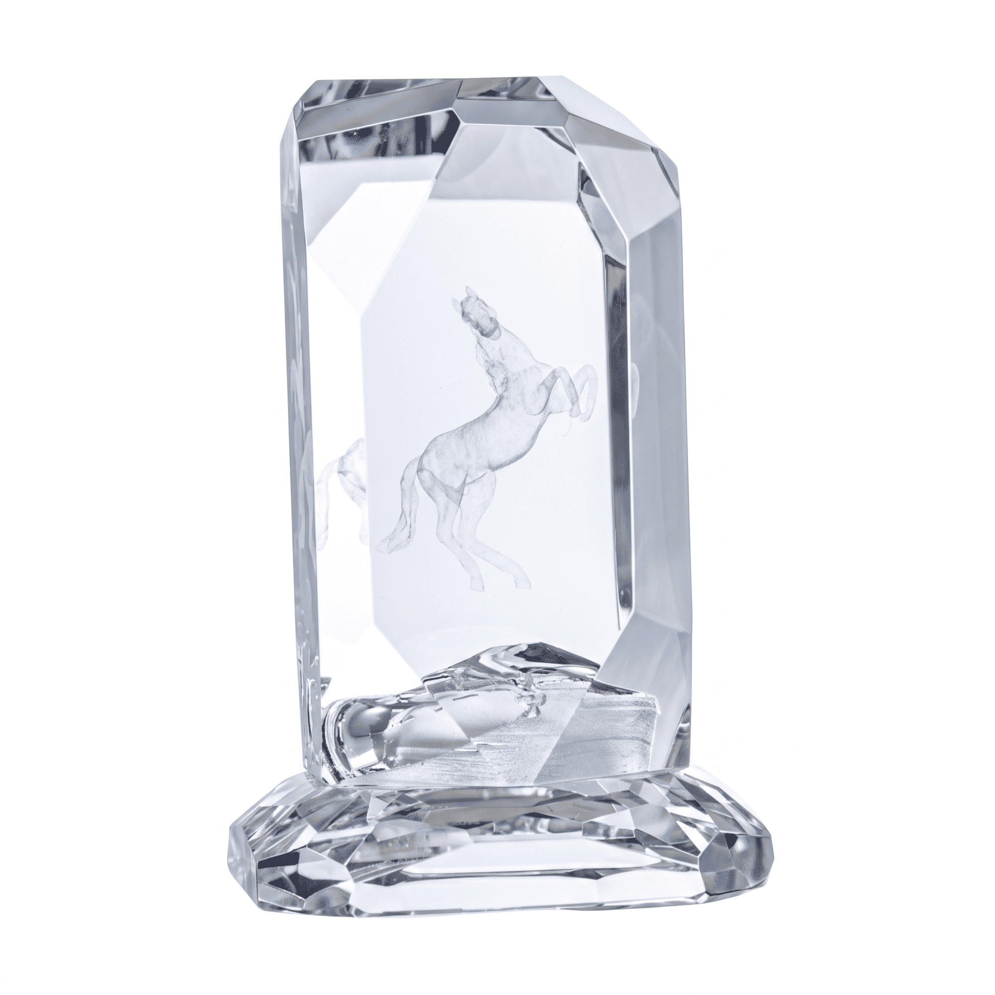 Asfour Crystal Cube – With Base – 3D – 125/2166