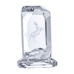 Asfour Crystal Cube – With Base – 3D – 125/2166
