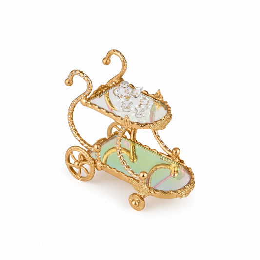 Multicolor Tea Cart Tableware Gift 1406/2