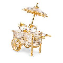 Asfour Crystal Car Food Plated Gold