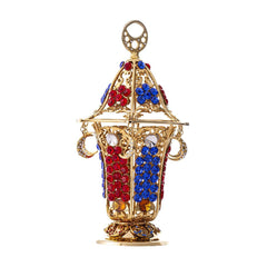 Ramadan Lantern Multi Colored Crystal Studded Small