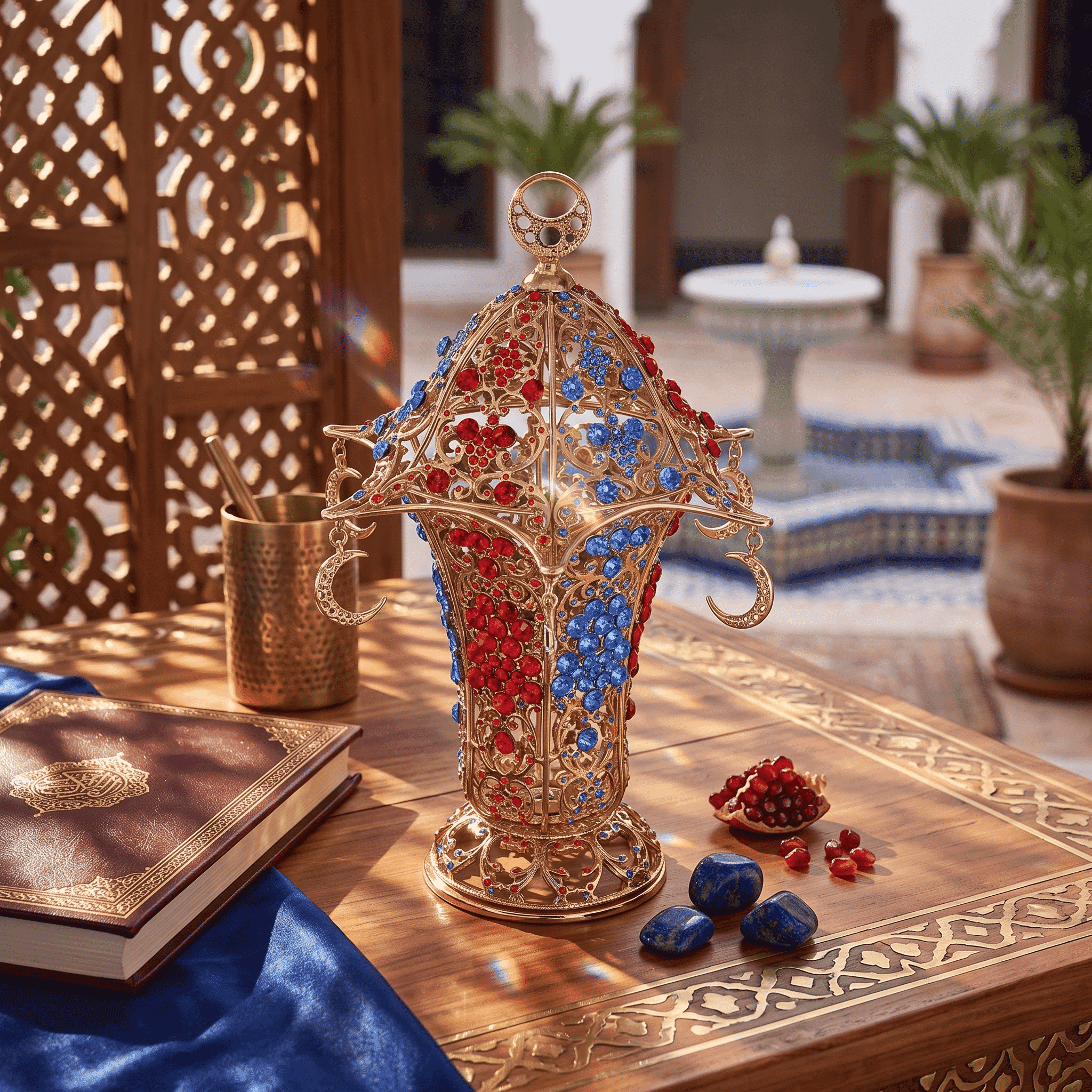 Asfour Crystal Ramadan Lantern – Ramadan – Large – 22/31/15