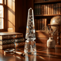 Asfour Crystal Obelisk – Laser 2D – 61/16/1