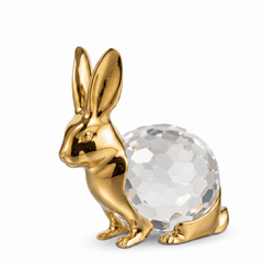Asfour Crystal Rabbit – Gold – 50/756