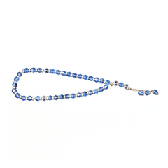 Asfour Crystal Rosary – Blue – 21/8/98