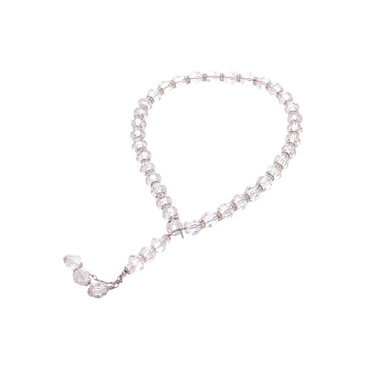 Rosary - Clear - Medium Bead - Asfour Crystal