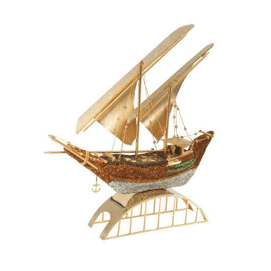 Crystal Sailboat - Asfour Crystal