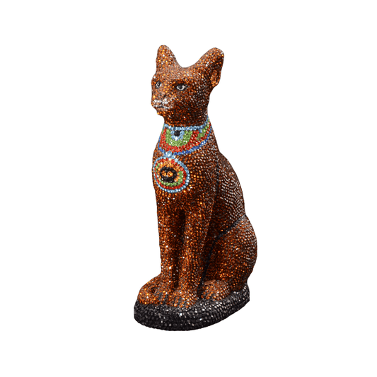 Pharaonic cat - Small - Asfour Crystal