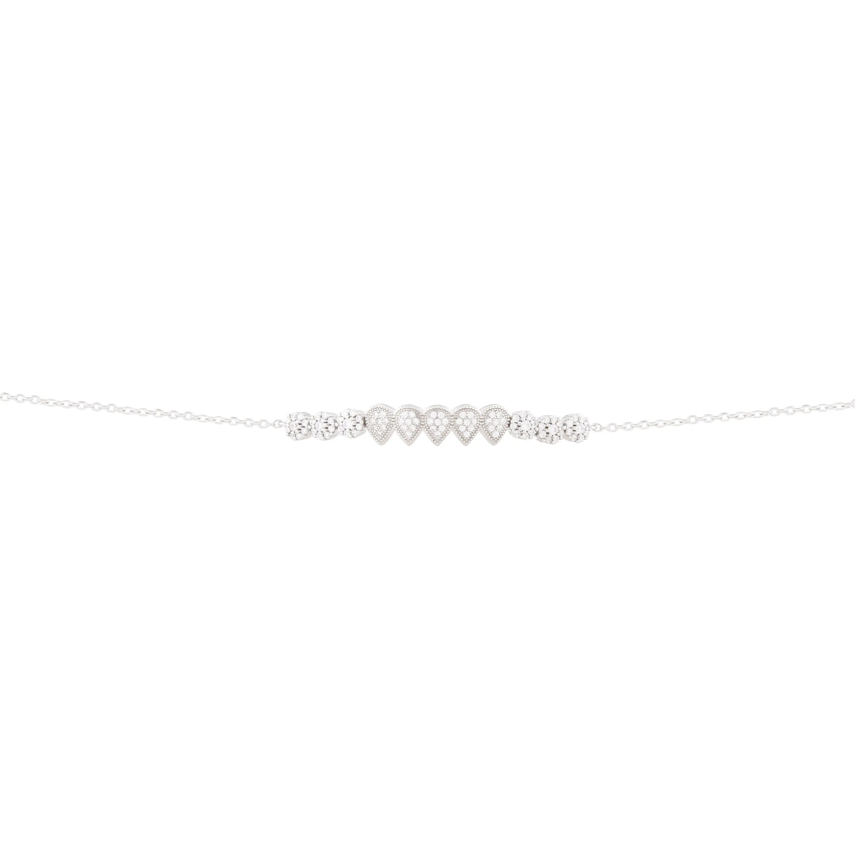 Asfour Chain Bracelet In 925 Sterling Silver