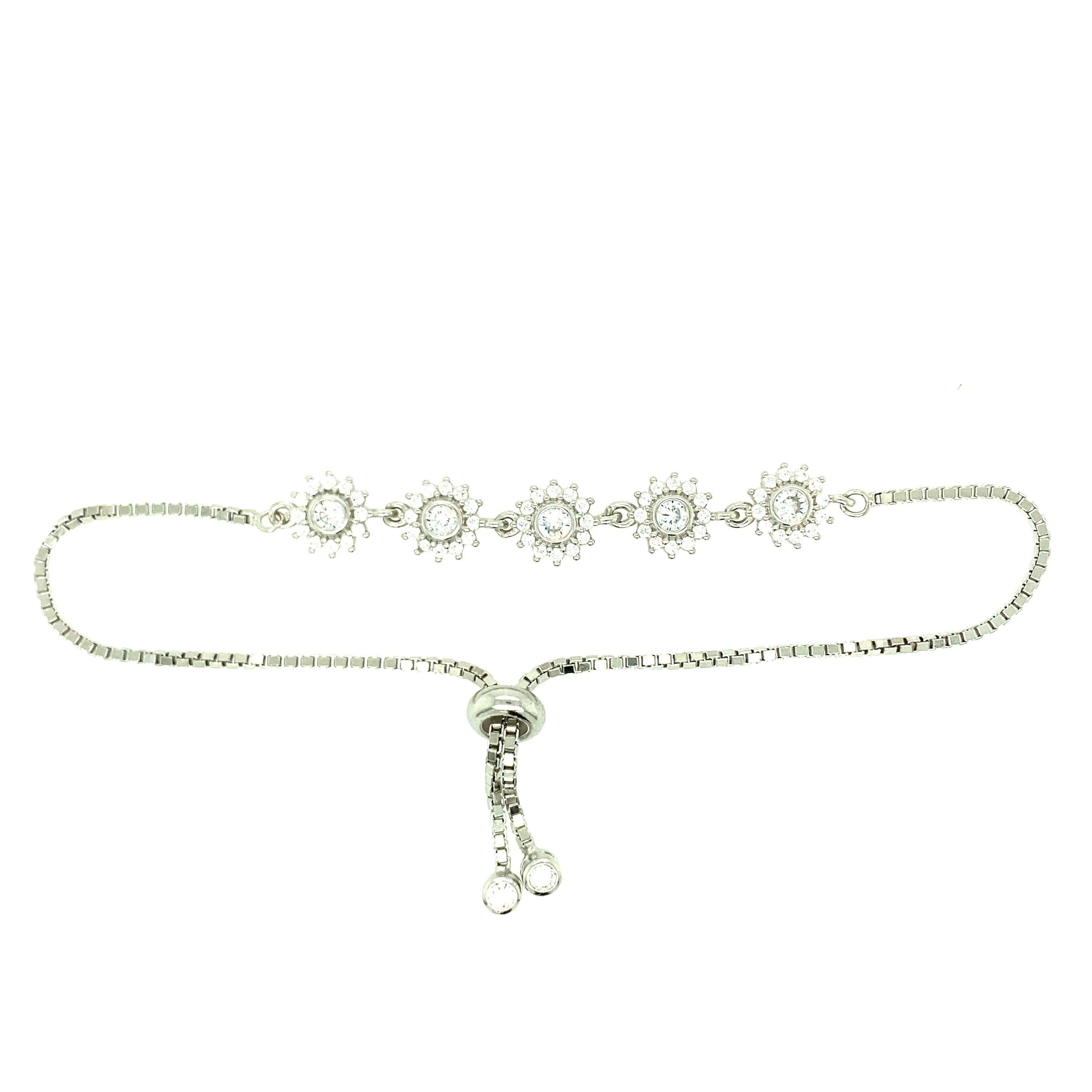 Asfour-Crystal-Silver-accessoriesNecklace-B1657-925-Sterling-Silver