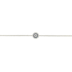 Asfour-Crystal-Sterling-Silver-925-Circle-of-Cloves-Bracelet-Silver