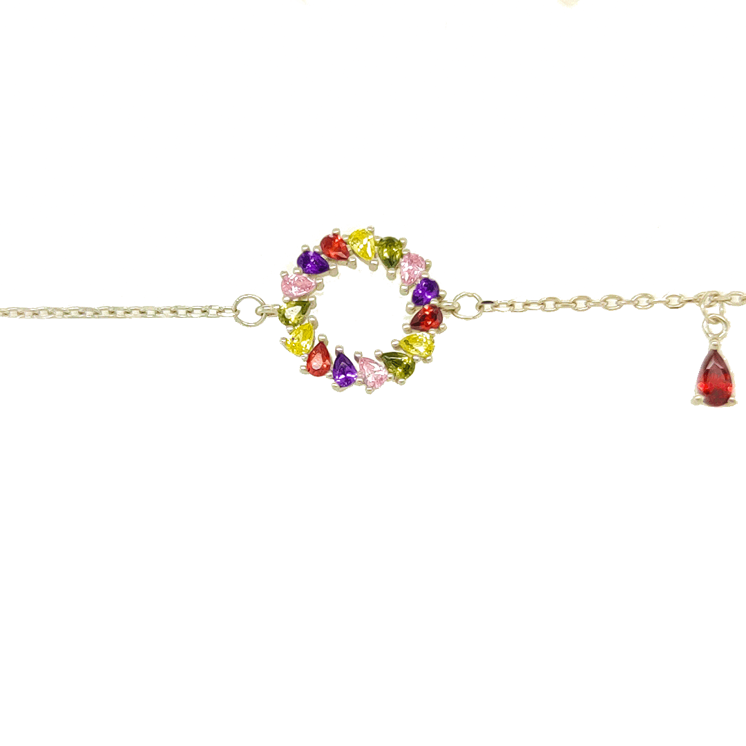 Asfour-Crystal-Sterling-Silver-925-Bracelet-B1779