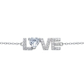 Asfour Crystal Tennis Bracelet With Turquoise Pear & Emerald Zircon In 925 Sterling Silver