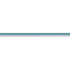 Asfour Crystal Tennis Bracelet With Turquoise Pear & Emerald Zircon In 925 Sterling Silver