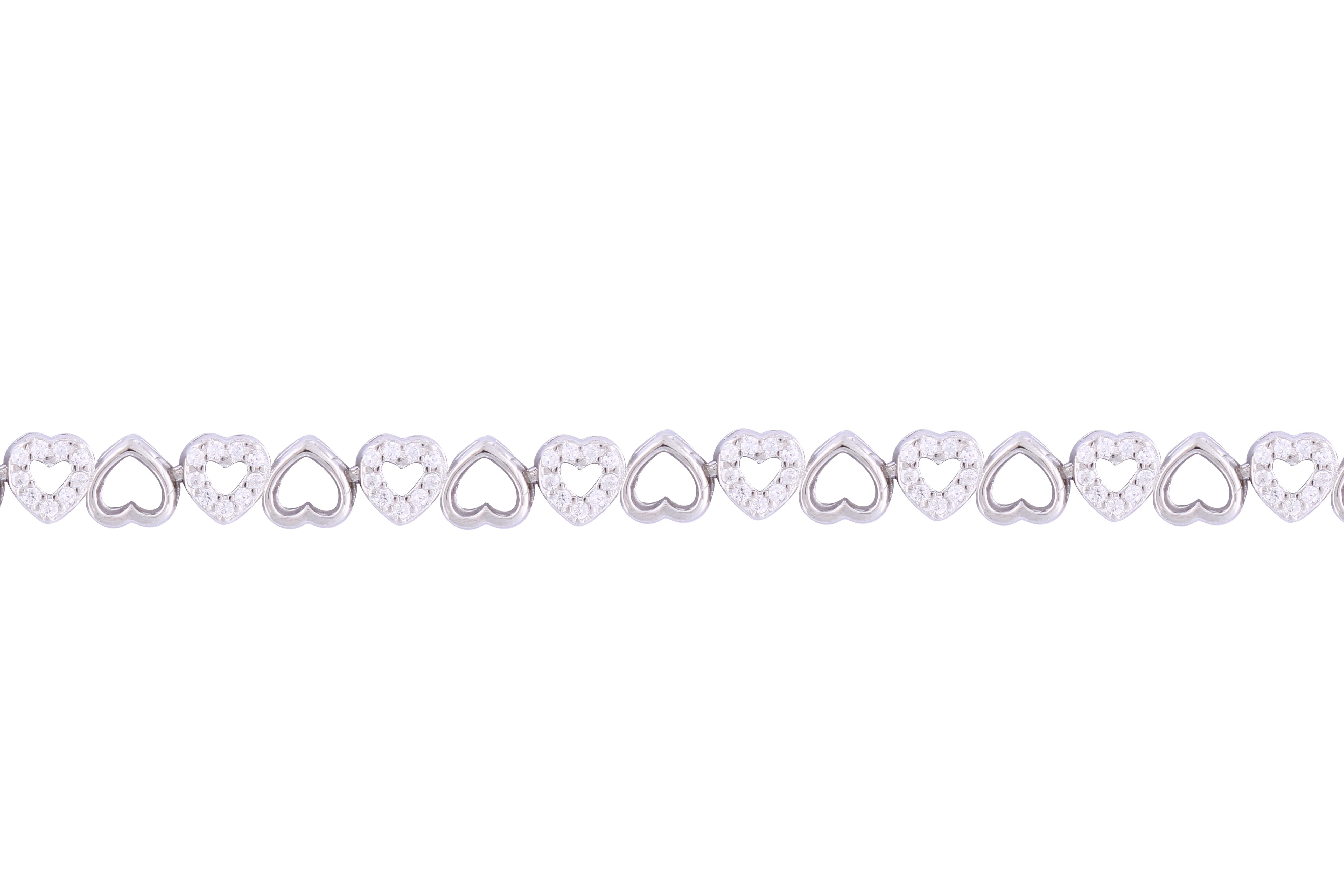 Asfour Crystal Tennis Bracelet With Turquoise Pear & Emerald Zircon In 925 Sterling Silver