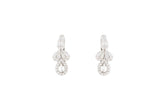 Asfour Clips Earrings With Pear Design