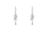 Asfour Drop Earrings With Art Deco Design
