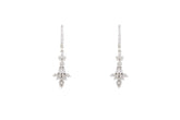 Asfour Drop Earrings With Decorative Design