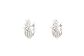 Asfour Drop Earrings With Decorative Design