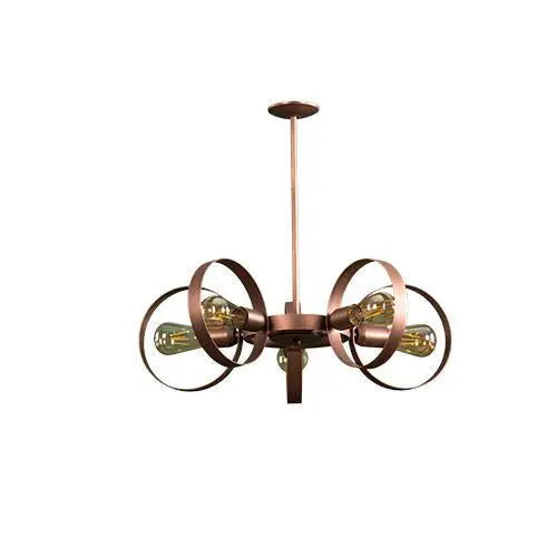 TIARA - 5 Bulbs - Brown antique