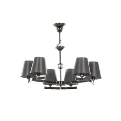 TIARA - 6 Bulbs - Chrome - Asfour Crystal