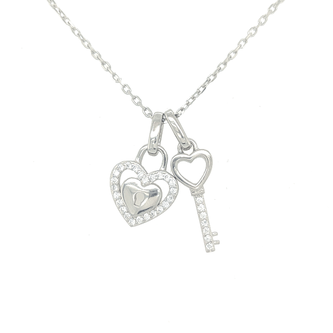 Asfour-Crystal-Sterling-Silver-925-Necklace-N1797