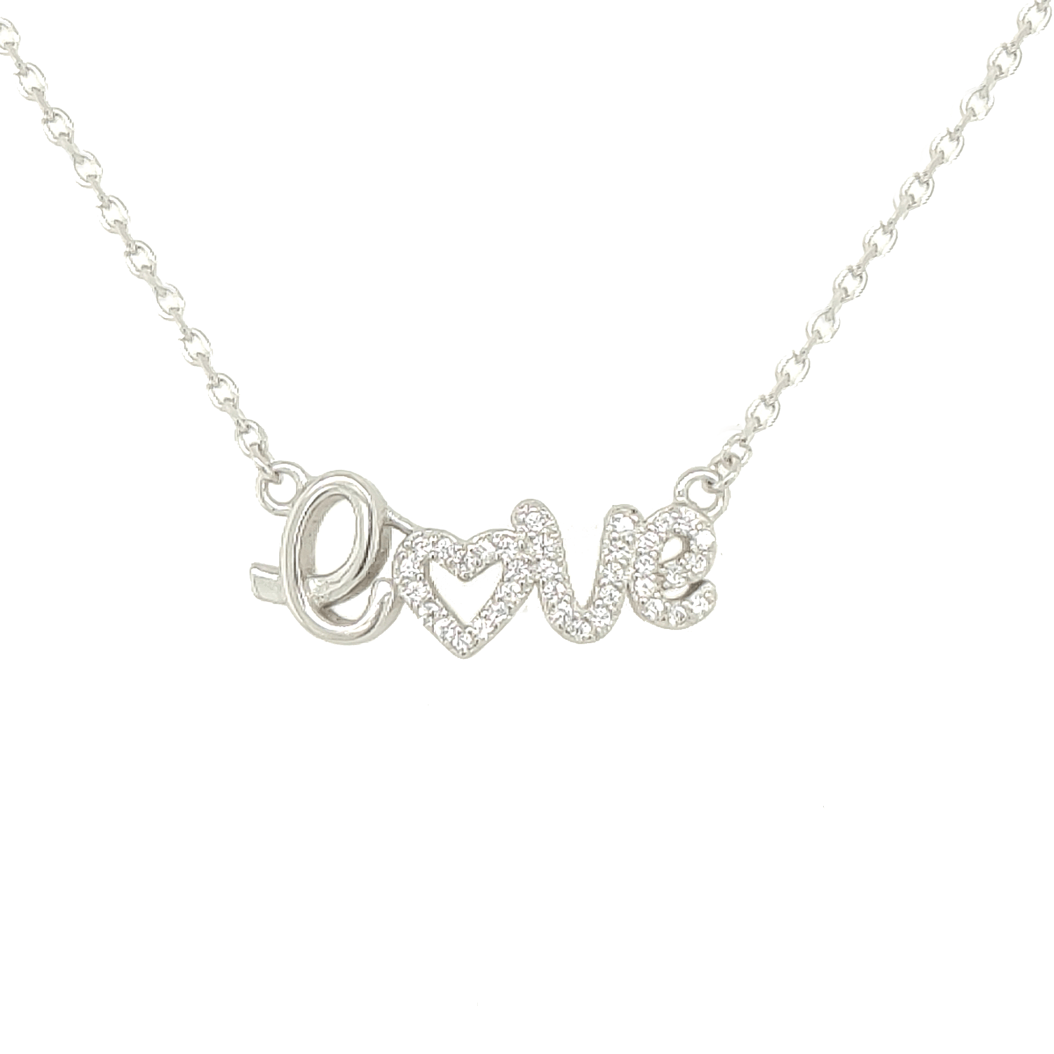 Asfour-Crystal-Sterling-Silver-925-Necklace-N1805