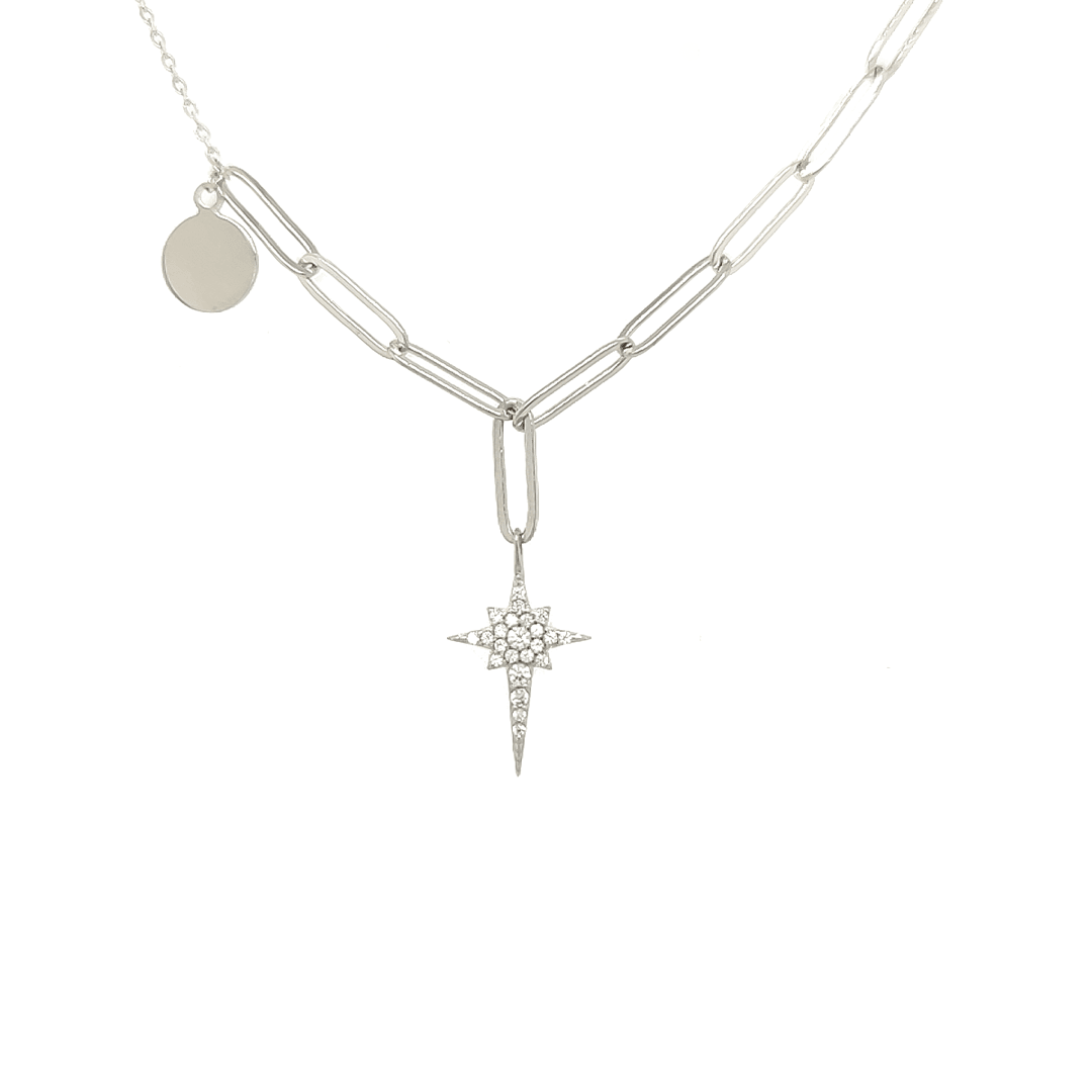 Asfour-Crystal-Sterling-Silver-925-Necklace-N1831