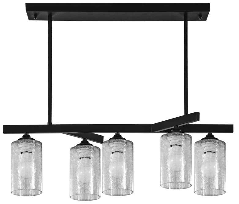 Tiara Plafonnier 99/3055/5 Black Mat Electrostatic