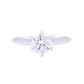 Asfour Creations Drew Ring Inlaid With Round Zircon Stone In 925 Sterling Silver RM0035-8