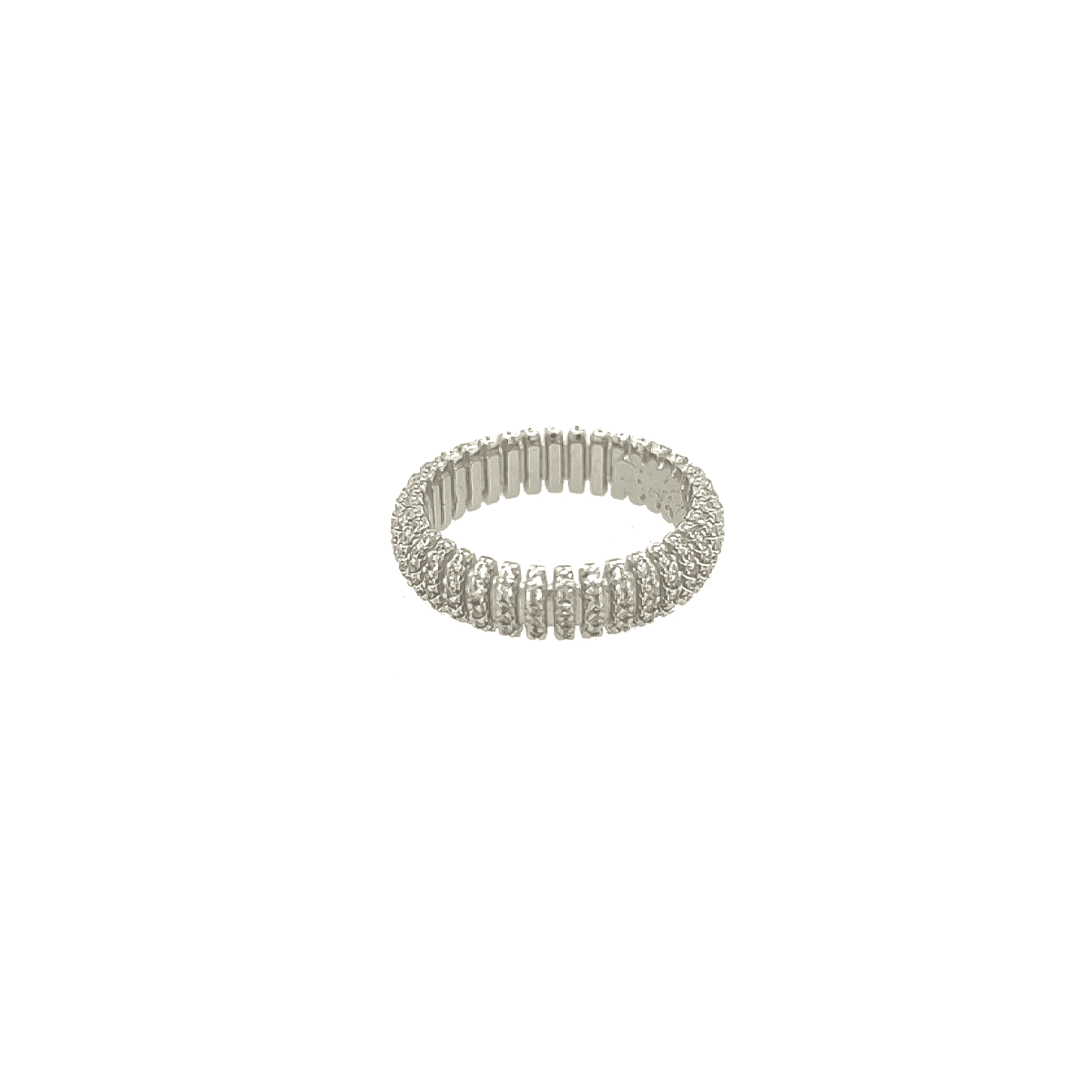 Asfour 925 Sterling Silver Ring - RR0162-W-8