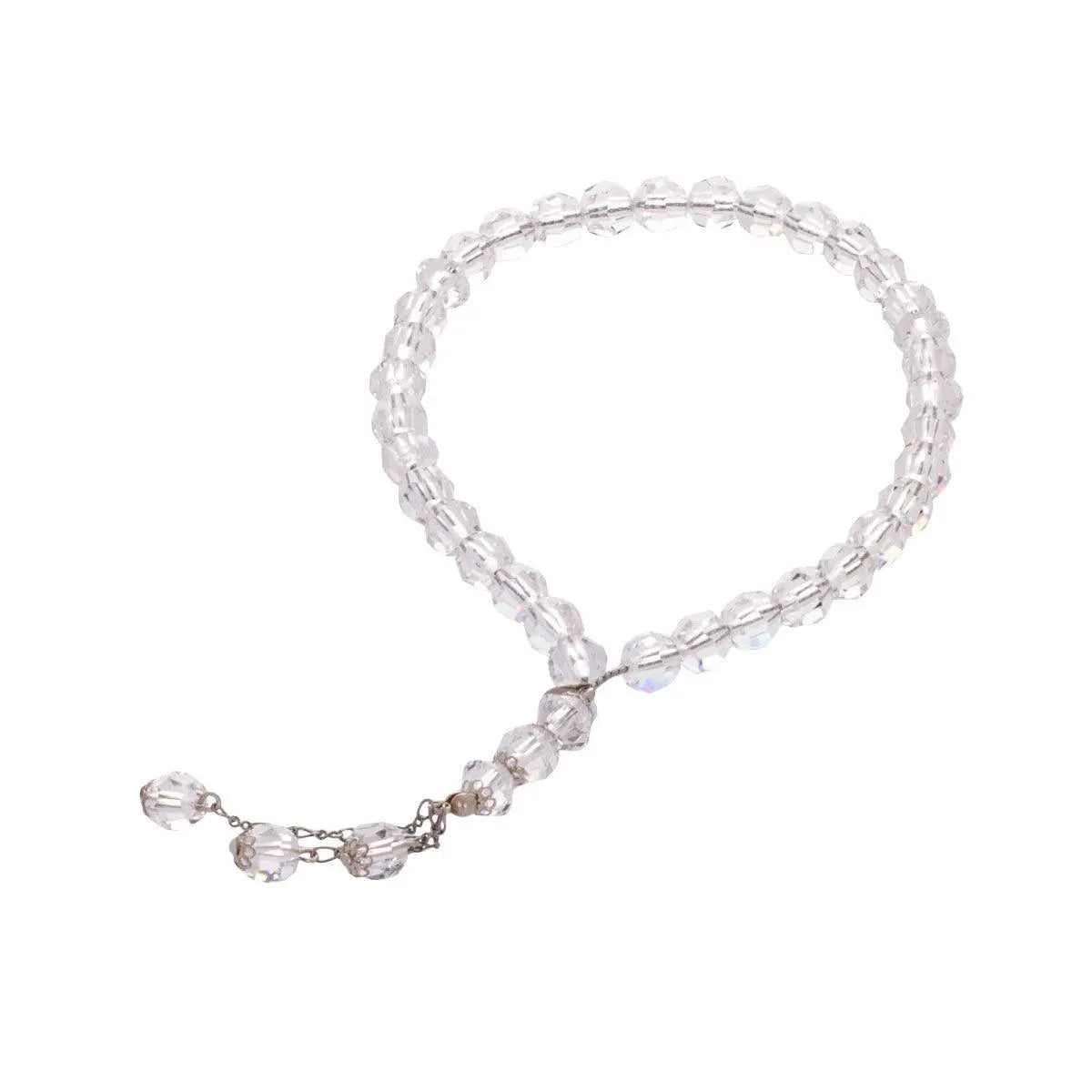 Rosary - Clear - Medium Bead - Asfour Crystal