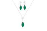Asfour Crystal Jewelry Set-SD0013-G