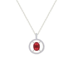 Asfour Crystal Jewelry Set With Dark Rose Round Design In 925 Sterling Silver-SD0170-A-R-7