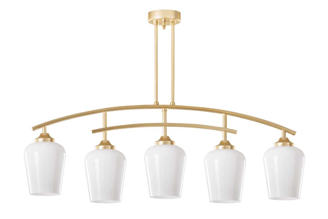 Tiara Plafonnier 99/3058/5 Golden Mat