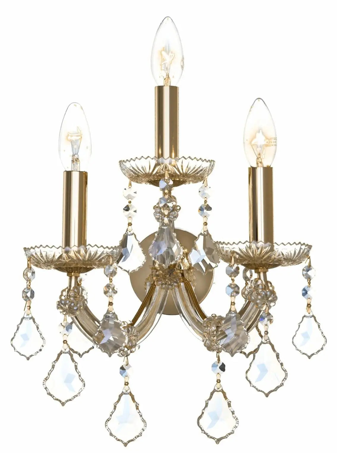 Wall Bracket 3023/3 Gold Pend Golden Shadow - 3 Bulb