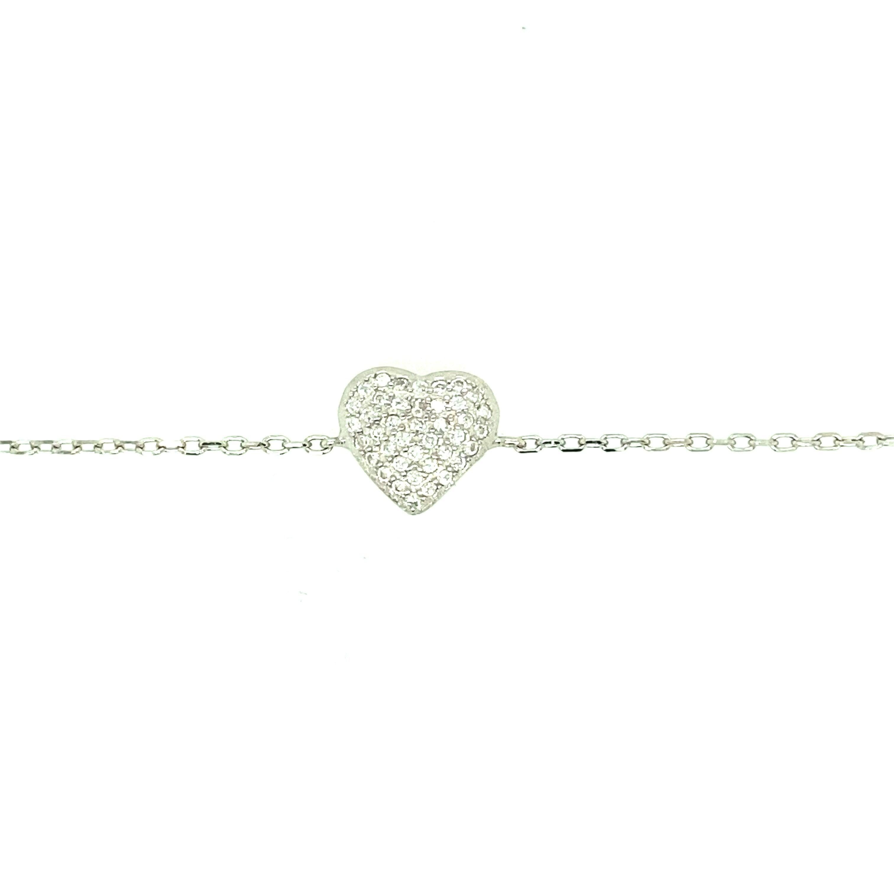 Bracelet b1476 - 925 Sterling Silver - Asfour Crystal